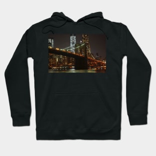 Brooklyn Bridge from Empire Fulton Ferry State Park Hoodie